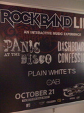 Plain White T's / Panic! At the Disco / The Cab / Dashboard Confessional on Oct 21, 2008 [520-small]
