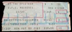AC/DC / LA Guns on May 9, 1988 [666-small]