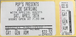 Joe Satriani / Chris Duarte on Apr 18, 1998 [797-small]