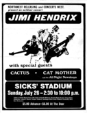Jimi Hendrix / Cactus / Rube Tuben & The Rhondonnas on Jul 26, 1970 [864-small]