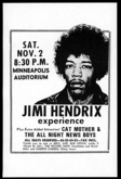 Jimi Hendrix / Cat Mother and the All Night Newsboys on Nov 2, 1968 [869-small]