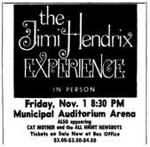 Jimi Hendrix / Cat Mother and the All Night Newsboys on Nov 1, 1968 [872-small]