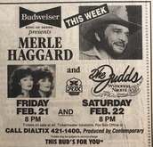 Merle Haggard / The Judds / Tammy Wynette on Feb 22, 1986 [905-small]