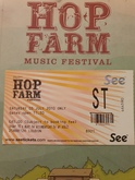 Programme & ticket, The Hop Farm Music Festival 2010 on Jul 2, 2010 [459-small]