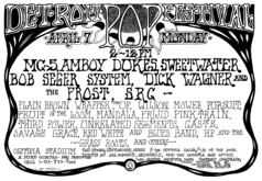 MC5 / The Amboy Dukes / bob seger system / sweetwater / Frigid pink on Apr 7, 1969 [467-small]