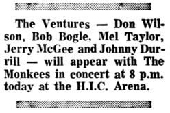 The Monkees / The Ventures on Apr 19, 1969 [583-small]