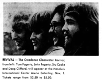 Creedence Clearwater Revival on Nov 1, 1969 [589-small]