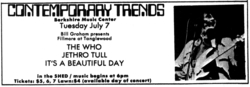 The Who / Jethro Tull / It's A Beautiful Day on Jul 7, 1970 [615-small]