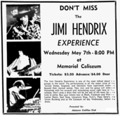Jimi Hendrix / Cat Mother and the All Night Newsboys / Fat Mattress on May 7, 1969 [626-small]