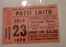 Patti Smith Group / St. Paradise on Jul 23, 1979 [643-small]
