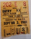 The Kinks / Red Rider on Sep 3, 1981 [671-small]