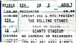 Rolling Stones / Foo Fighters on Oct 16, 1997 [939-small]