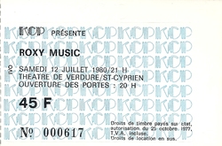 Roxy Music on Jul 12, 1980 [178-small]