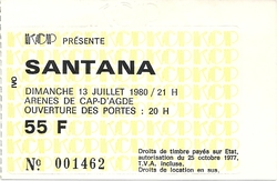 Santana on Jul 13, 1980 [180-small]