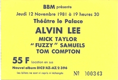Alvin Lee on Nov 12, 1981 [182-small]