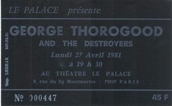 George Thorogood on Apr 27, 1981 [184-small]