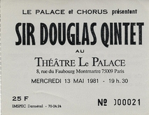 Sir Douglas Quintet on May 13, 1981 [191-small]