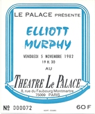 Elliott Murphy on Nov 5, 1982 [194-small]