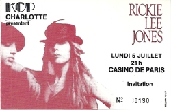 Rickie Lee Jones on Jul 5, 1982 [203-small]