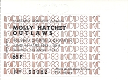 Molly Hatchet / Outlaws on Mar 14, 1983 [318-small]