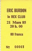Eric Burdon on Mar 21, 1985 [330-small]