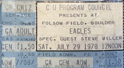 Eagles / Steve Miller Band / Jesse Winchester - Concert Ticket - July 29, 1978, Eagles / Steve Miller Band / Jesse Winchester on Jul 29, 1978 [339-small]