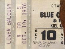 Blue Öyster Cult / Nektar - Concert Ticket - October 10, 1976, Blue Öyster Cult / Nektar on Oct 10, 1976 [400-small]