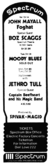 Jethro Tull / Captain Beefheart & His Magic Band on Oct 31, 1972 [533-small]