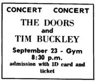 The Doors / tim buckley on Sep 23, 1967 [674-small]
