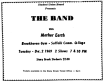 The Band / Mother Earth on Dec 2, 1969 [717-small]