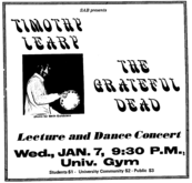 Grateful Dead / Dr Timothy Leary on Jan 7, 1969 [721-small]