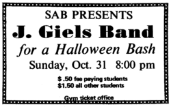 The J. Geils Band on Oct 31, 1971 [741-small]