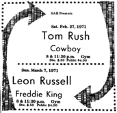 Leon Russell / Freddie King on Mar 7, 1971 [747-small]