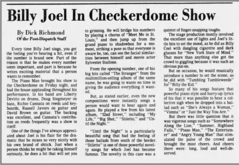 OCT. 20, 1978 ~ CONCERT REVIEW:  To see image larger - click on image; right click and choose View Image; cursor toggles from +/-, Billy Joel on Oct 20, 1978 [765-small]
