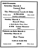 Canned Heat / Phlorescent Leech and Eddie on Mar 3, 1973 [770-small]