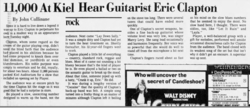 FEB 21, 1978 ~ CONCERT REVIEW: To see image larger - click on image; right click and choose View Image; cursor toggles from +/-, Eric Clapton / Player on Feb 21, 1978 [773-small]