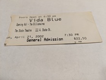 Vida Blue / The Billionaires on Apr 21, 2002 [849-small]