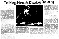Talking Heads / Pearl Harbor & The Explosions on Nov 15, 1979 [862-small]