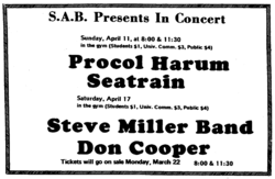 Steve Miller Band / Don Cooper on Apr 17, 1971 [880-small]