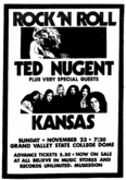 Ted Nugent / Kansas on Nov 23, 1975 [932-small]