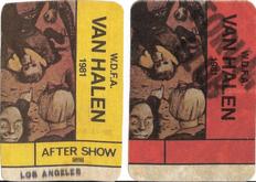Van Halen  / The Fools on Jun 19, 1981 [494-small]