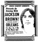 Jackson Browne / Orleans on Nov 12, 1976 [572-small]