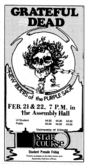 New Riders of the Purple Sage / Grateful Dead on Feb 21, 1973 [589-small]