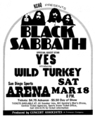 Black Sabbath / Yes / Wild Turkey on Mar 18, 1972 [664-small]
