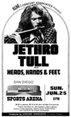 Jethro Tull / Heads, Hands & Feet on Jun 25, 1972 [665-small]