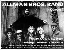 Allman Brothers Band / Cowboy on Oct 1, 1971 [752-small]
