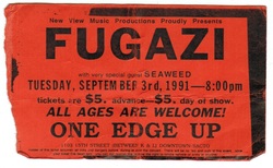 Fugazi / Seaweed / Elegy on Sep 3, 1991 [758-small]