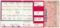 DIO / Whitesnake / Y&T on Jul 21, 1984 [766-small]