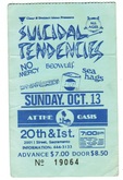 Suicidal Tendencies / No Mercy / Beowulf / Hot Spit Dancers / Sea Hags on Sep 13, 1985 [775-small]