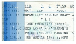 Y&T / Ace Frehley's Comet on Aug 18, 1987 [794-small]
